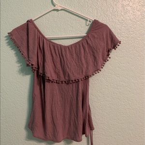 XS Aeropostal purple top